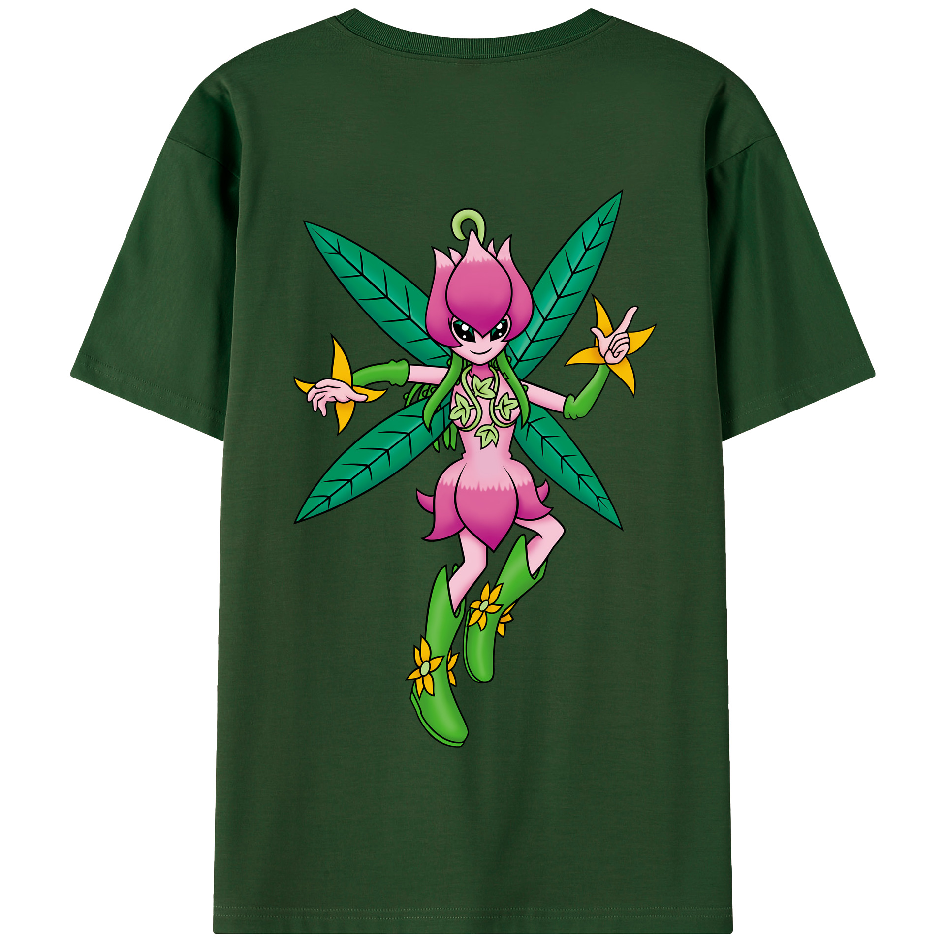 （画像用） Digimon デジタルモンスター/デジモン 綿100％半袖Tシャツ（背面プリント）